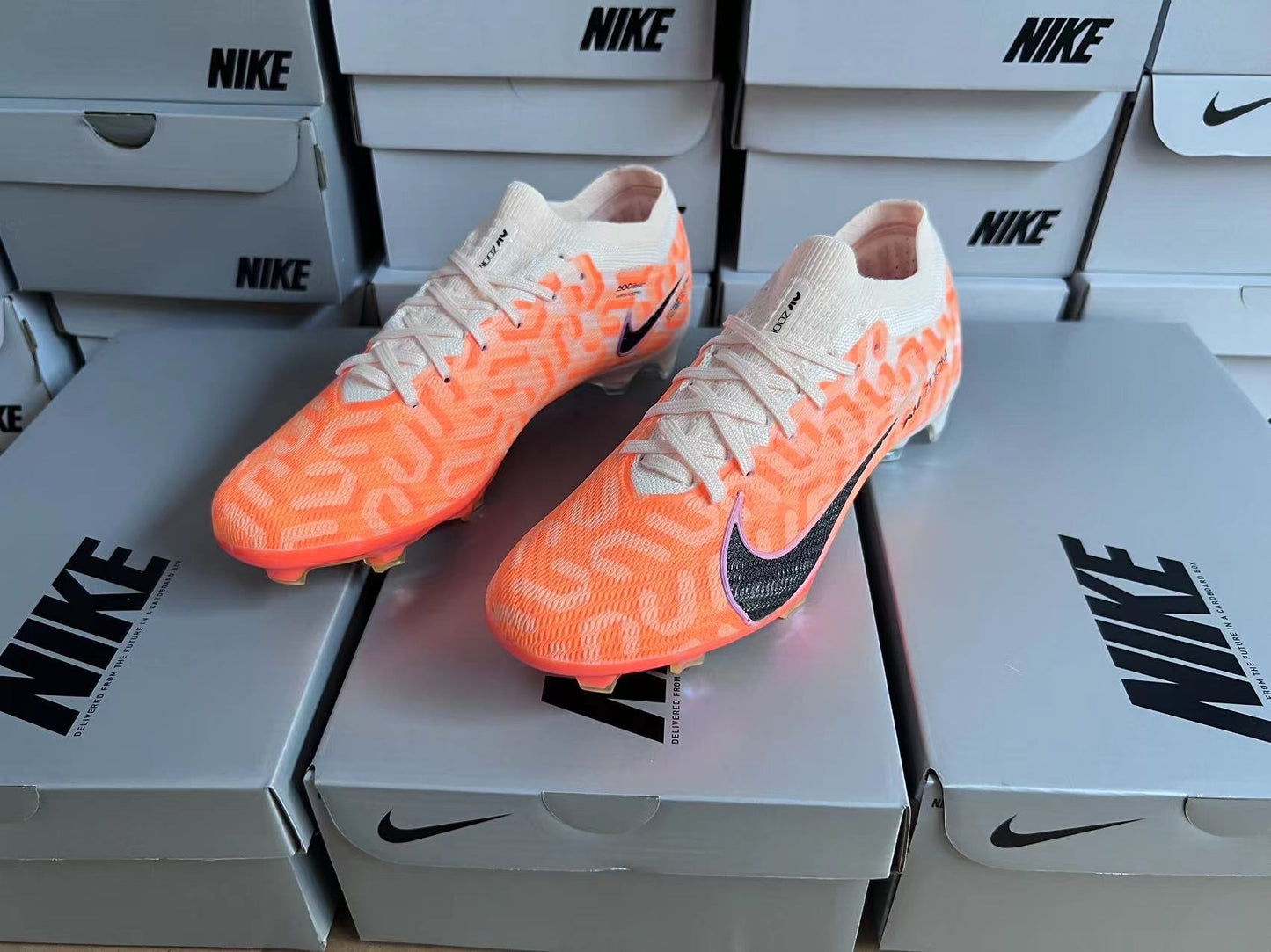 נעלי כדורגל “Nike mercurial vapor”כתומות