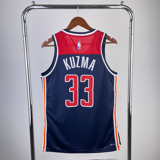 Camiseta sin mangas de los Wizards azul y roja