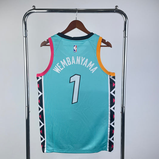 Camiseta sin mangas azul cielo de los Spurs